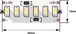Светодиодная лента SWG SWG4240-12-24-NW-M 009254