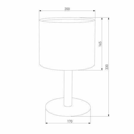 Настольная лампа TK Lighting 5217 Deva White