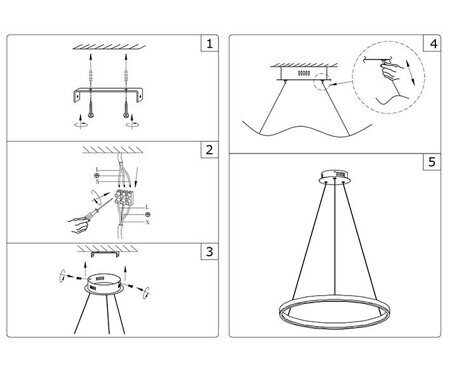 Подвесной светильник Kink Light ТОР 08218,33(3000K)